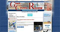 Desktop Screenshot of grantcountyreview.com